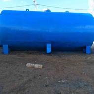 یک تانکر آب 15 هزار لیتری مخصوص ذخیره اب برای باغات ومزارع