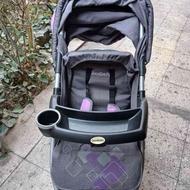 سرویس کالسکه + کریر گود بی‌بی + صندلی غذای کودک قابل حمل