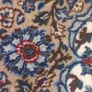 فرش دستباف 12متری درحدنوخیلی خوش نقش کرم قهوه‌ای