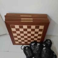 صفحه شطرنج چوبی مسابقاتی