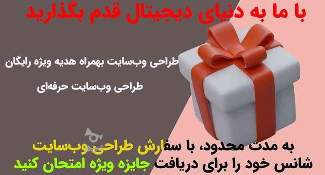 طراحی وب‌سایت بهمراه هدیه ویژه رایگان در گروه خرید و فروش خدمات و کسب و کار در تهران در شیپور-عکس1