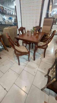 میز و صندلی چهار نفره در گروه خرید و فروش لوازم خانگی در سمنان در شیپور-عکس1