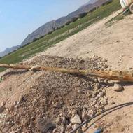 مته 6 متری حفاری در فراشبند استان فارس
