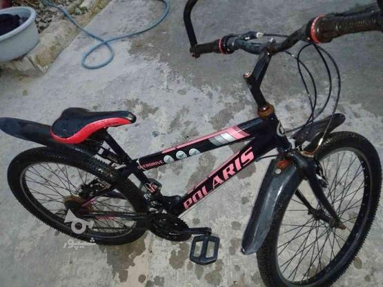 دوچرخه خیلی سالم تازه دوماه که خریدم استفاده نکردم در گروه خرید و فروش ورزش فرهنگ فراغت در مازندران در شیپور-عکس1