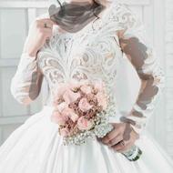لباس عروس / سایز 36 40 / مزون هستی تهران