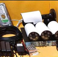 دوربین مداربسته پک کامل 5 مگاپیکسل ضد آب با گارانتی ومتعلقات