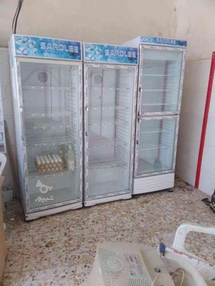 دو عدد یخچال ایستاده و یک عدد فریزر ایستاده در گروه خرید و فروش صنعتی، اداری و تجاری در مازندران در شیپور-عکس1