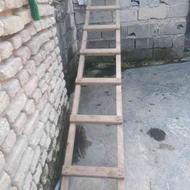 فروش نردبان چوبی تک پایه پنج متری