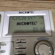 گوشی تلفن ثابت میکروتل نمایش دهنده شماره تماس گیرنده سالم