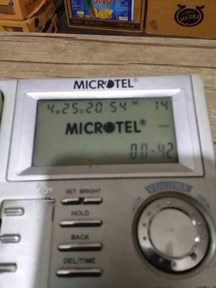 گوشی تلفن ثابت میکروتل نمایش دهنده شماره تماس گیرنده سالم در گروه خرید و فروش لوازم الکترونیکی در البرز در شیپور-عکس1