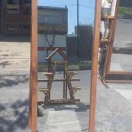 آینه قدی چوبی