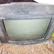 تلویزیون 21اینچ سامسونگ و دستگاه گیرنده دیجیتال