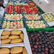 پالت میوه ، هندوانه و سبزی