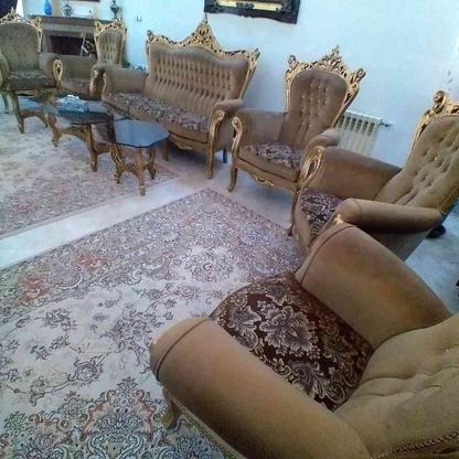 مبل سلطنتی 9 نفره واقعا درحد نو در گروه خرید و فروش لوازم خانگی در اصفهان در شیپور-عکس1
