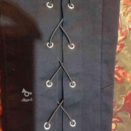 شلوار جین مشکی جلو ضربدری در گروه خرید و فروش لوازم شخصی در البرز در شیپور-عکس1