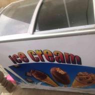 یخچال بستنی سالم عالی در حد نو