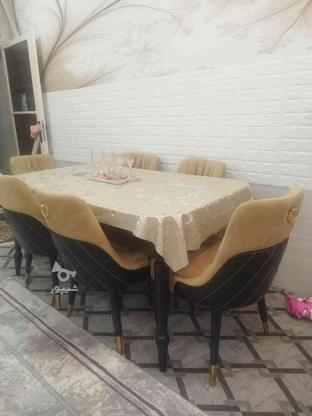 میز نهار خوری ،مبلی،6 نفره بدون از کوچکترین نقصی زیبا و تمیز در گروه خرید و فروش لوازم خانگی در فارس در شیپور-عکس1