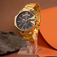 ساعت مچی DIESEL مردانه طلایی صفحه مشکی مدل U700