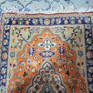 قالیچه قدیمی قدمت پیش از 650 سال قبل پشت و رو سالم و ریشه ها