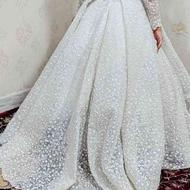 لباس عروس گیپور عربی