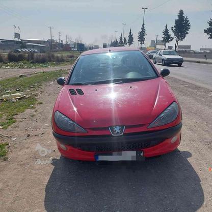 پژو206 قرمز 1396 در گروه خرید و فروش وسایل نقلیه در مازندران در شیپور-عکس1