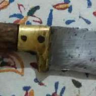 چاقوی قدیمی دسته شاخ