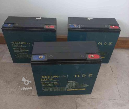 دو عدد باتری باطری داغی 24 آمپر در گروه خرید و فروش وسایل نقلیه در تهران در شیپور-عکس1