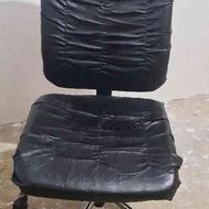 صندلی چرخدار بدون دسته ، با پنج چرخ سالم