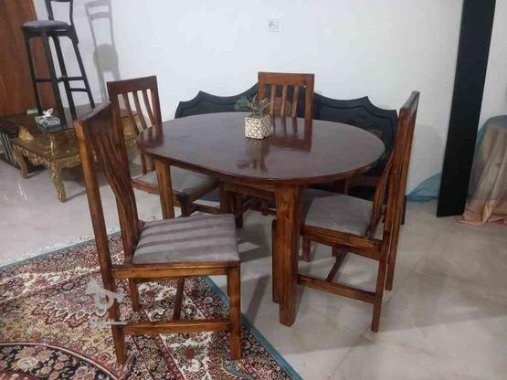 میز نهار خوری 4نفر در گروه خرید و فروش لوازم خانگی در مازندران در شیپور-عکس1