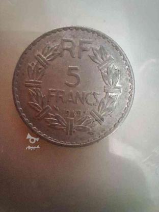 5فرانک سکه کلکسیونی در گروه خرید و فروش ورزش فرهنگ فراغت در مازندران در شیپور-عکس1