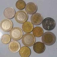 2 کیلو سکه خارجی