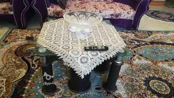 میز جلو مبلی با چهار تا عسلی گرد در گروه خرید و فروش لوازم خانگی در آذربایجان شرقی در شیپور-عکس1