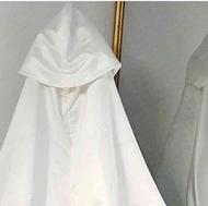 تور و شنل عروس محجبه سفید