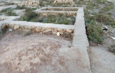 زمین 80متری در قلعه چنعان سنگ کاری شده سردونبش