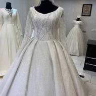 لباس عروس دامن شاین