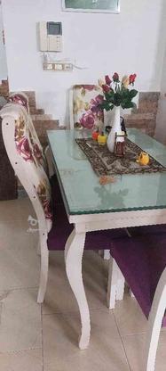 یک عدد میز غذا خوری 6نفره در گروه خرید و فروش لوازم خانگی در مازندران در شیپور-عکس1