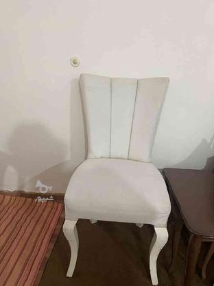 صندلی سفید راحت در گروه خرید و فروش لوازم خانگی در مازندران در شیپور-عکس1
