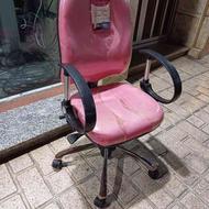 صندلی گردان چرخدار جکدار