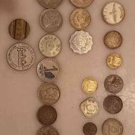 مجموعه قدیمی سکه های کشورهای مختلف