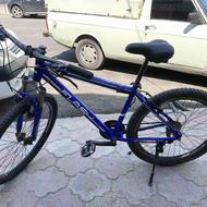 دوچرخه فِلَش سایز26 آبی رنگ بدنه آلمینیوم