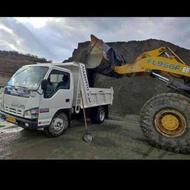 ایسوزو کمپرسی: حمل مصالح ساختمانی و خاکبرداری
