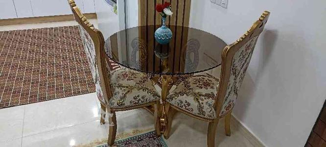 میز پذیرایی و دو عدد صندلی میزبان در گروه خرید و فروش لوازم خانگی در کردستان در شیپور-عکس1