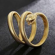 دستبند روکش طلای مار ( نایاب)