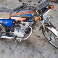 موتور سیکلت مدل 90 اینجین بدون رنگ