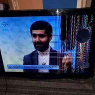 تلویزیون LCD سامسونگ 46 اینچ پنل شکسته