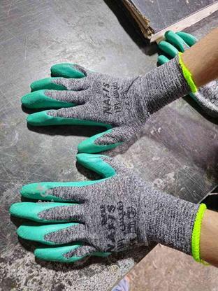 دستکش کار ضد برش . دستکش کار کف مواد انواع دستکش، در گروه خرید و فروش صنعتی، اداری و تجاری در تهران در شیپور-عکس1
