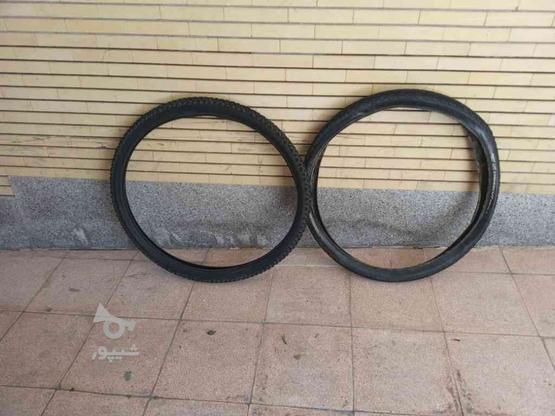 2 تا تایر دوچرخه کوهستا نی 29 سالم در گروه خرید و فروش ورزش فرهنگ فراغت در آذربایجان شرقی در شیپور-عکس1
