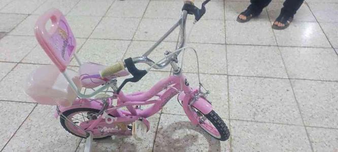 دوچرخه دخترانه سایز 12 در گروه خرید و فروش ورزش فرهنگ فراغت در قزوین در شیپور-عکس1