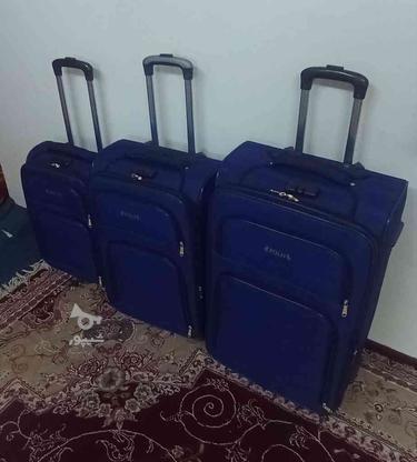 چمدان مسافرتی برزنتی ضدآب در گروه خرید و فروش لوازم شخصی در تهران در شیپور-عکس1
