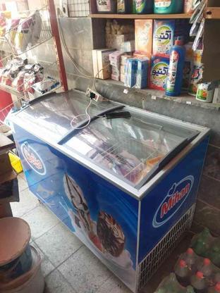 یکعد یخچال بستنی درحدنویک ماه بیشتر کار نکرده سالم وتمیز در گروه خرید و فروش صنعتی، اداری و تجاری در لرستان در شیپور-عکس1